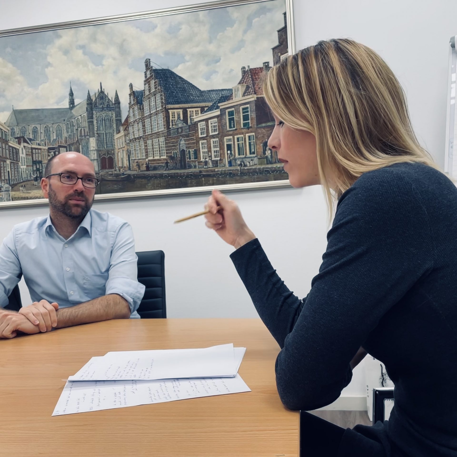 Marleen Hogendoorn | Artikelen | Wie schrijft die blijft, zeggen ze. Ik vind het leuk om verhalen van mensen over te brengen.