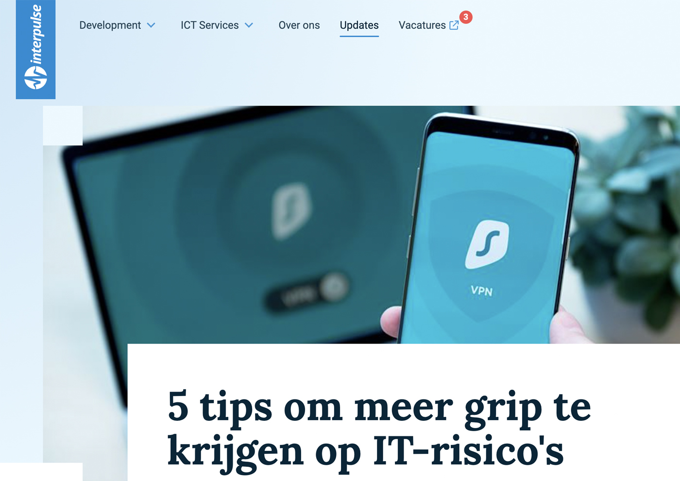 5 tips om meer grip te krijgen op IT-risico's