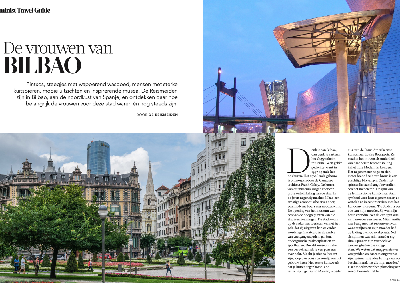 OPZIJ Reizen Bilbao - De vrouwen van Bilbao