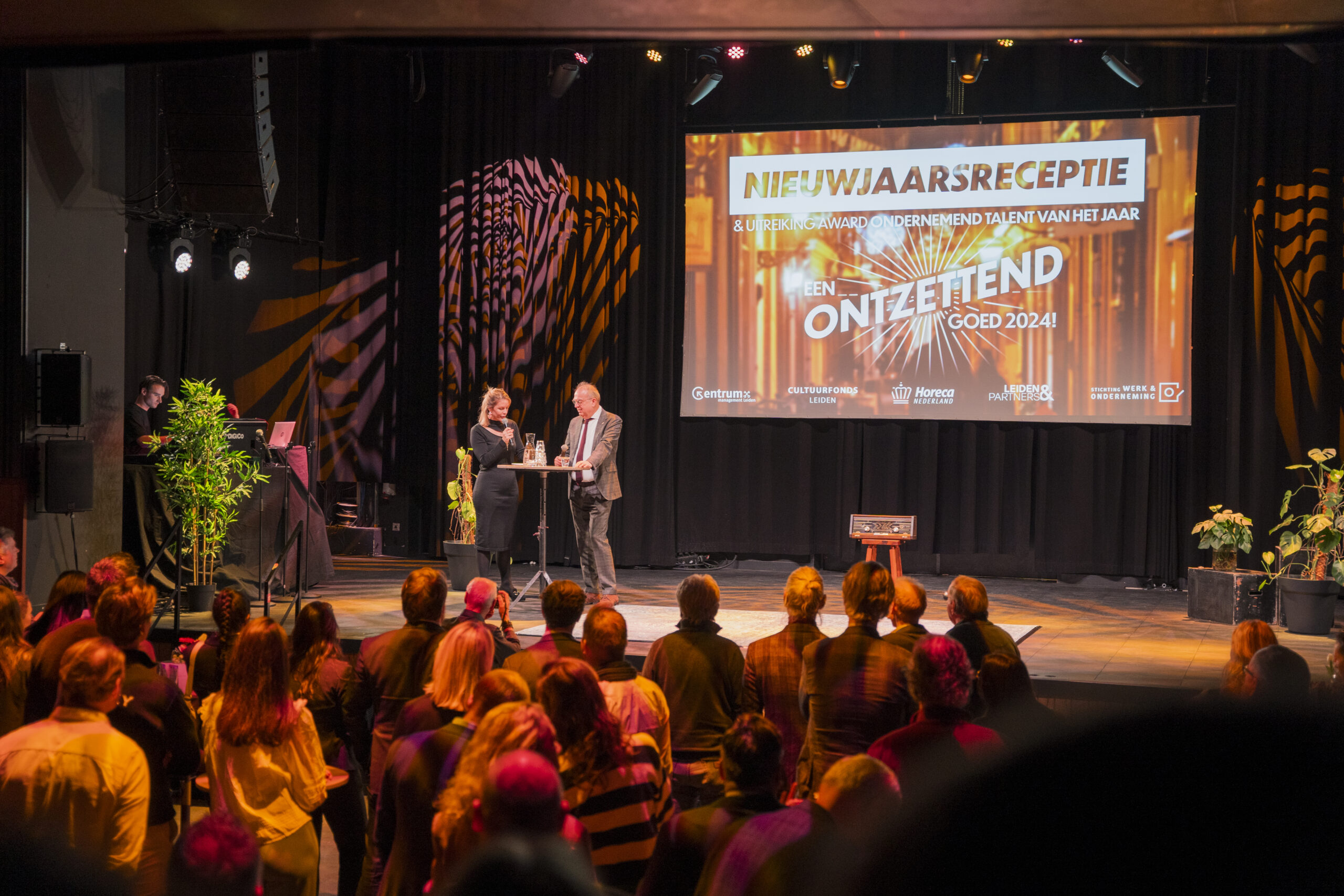 Presentatie tijdens Nieuwjaarsreceptie gemeente Leiden