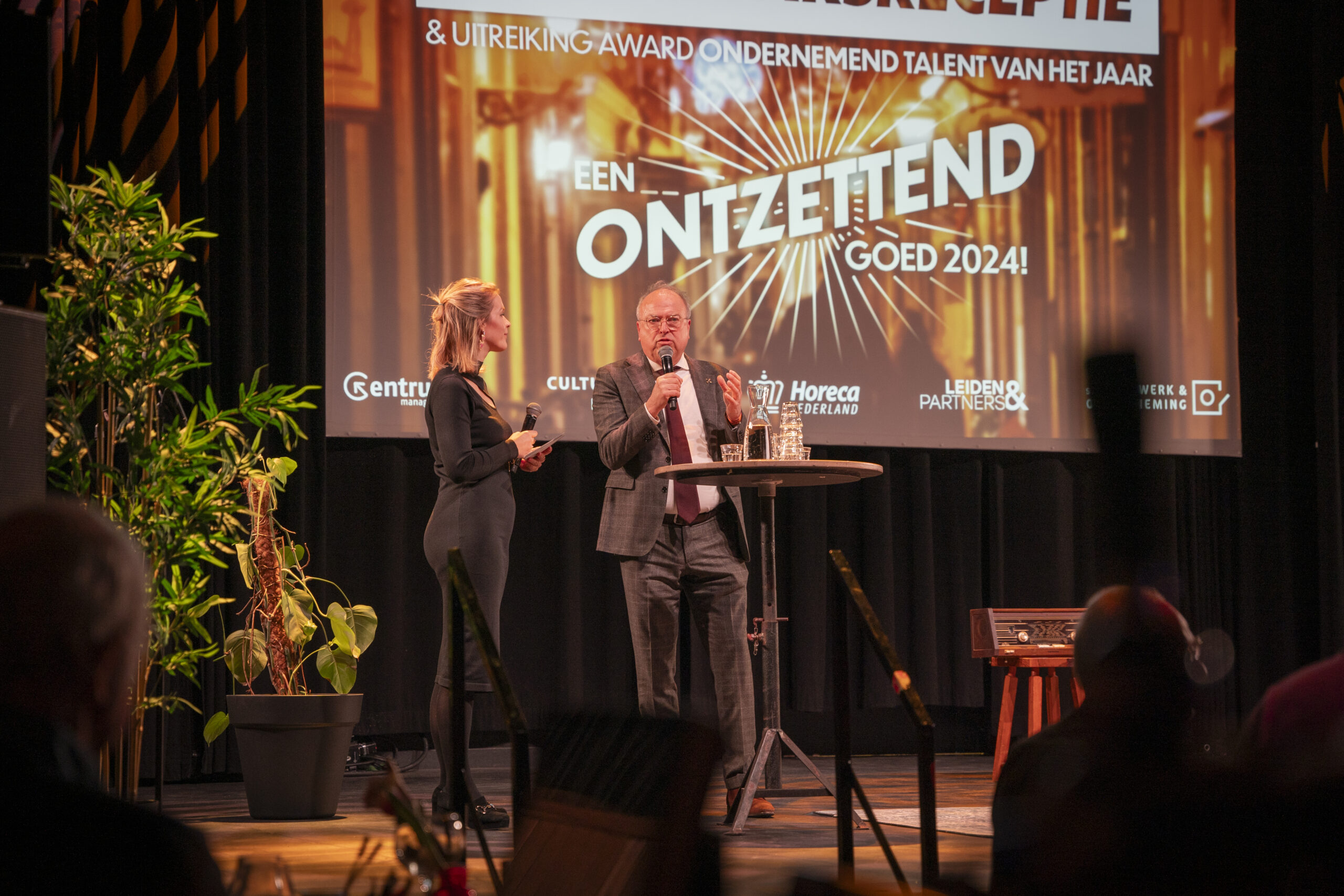 Presentatie tijdens Nieuwjaarsreceptie gemeente Leiden