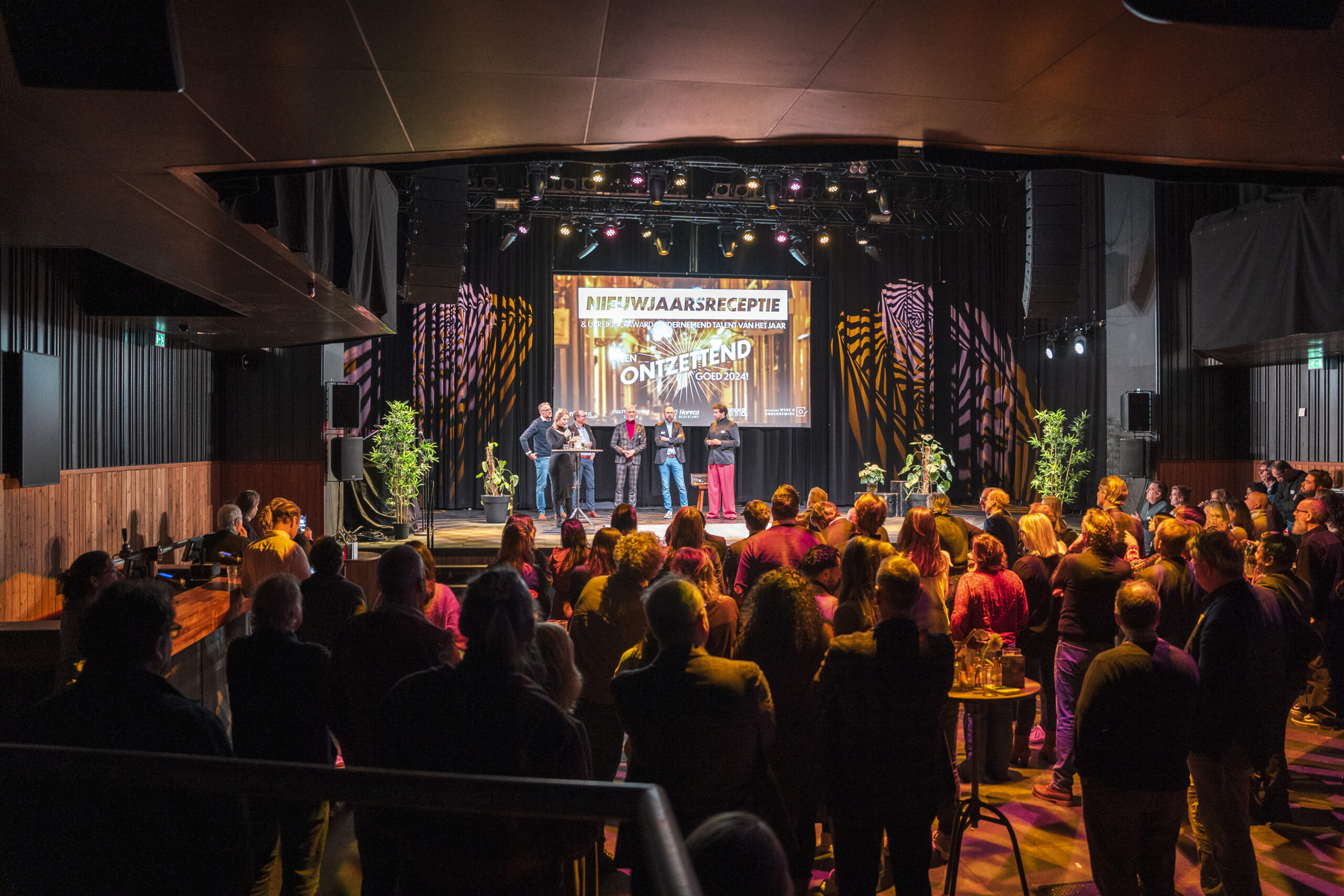 Presentatie tijdens Nieuwjaarsreceptie gemeente Leiden